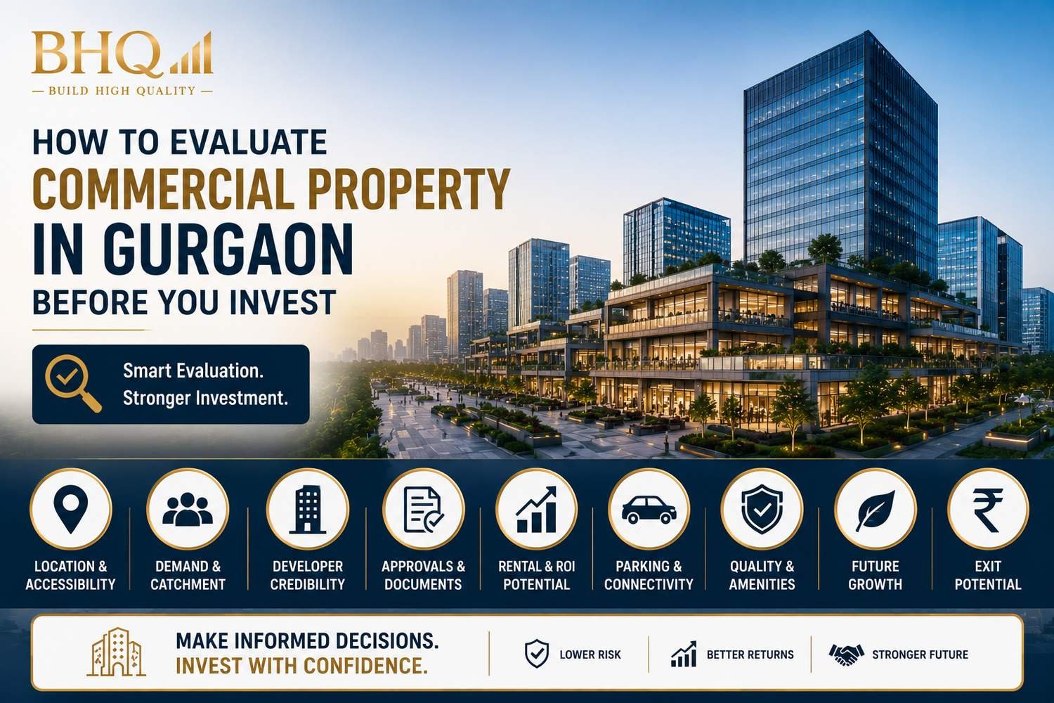 How to Evaluate a Commercial Property in Gurgaon Before You Invest: A Practical Due Diligence Guide