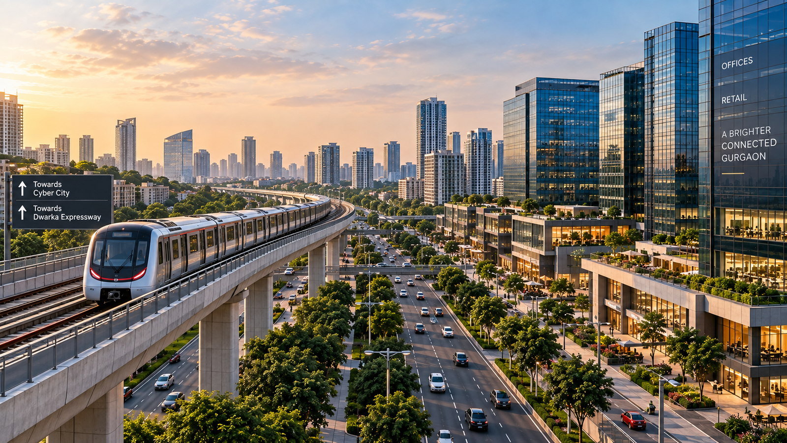 How Metro Connectivity Could Reshape Gurgaon Commercial Real Estate